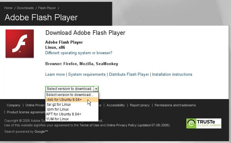 Adobe Flash Player Para Ubuntu Download