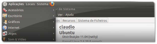 Ubuntu 11.04 Natty Narwhall com o ambiente clássico 