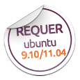 Este artigo funciona em Ubuntu's desde a versão 9.10 à versão 11.04 Natty Narwhal