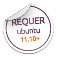 Precisa de ter o Ubuntu 10.04 Lucid Lynx ou superior!