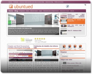 Aparência do Ubuntued até ao início de 2011