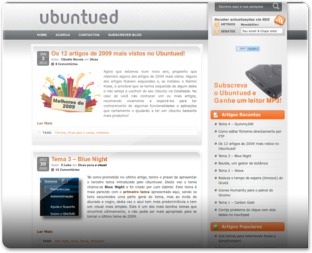 Aparência do Ubuntued até ao início de 2011