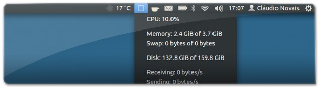 indicador syspeek para o Ubuntu