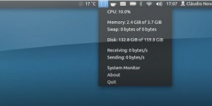 indicador syspeek para o UbuntuSLIDER
