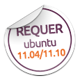 Este software funciona apenas no Ubuntu 11.04 e Ubuntu 11.10