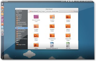FS Ubuntu Icons no Ambiente de trabalho