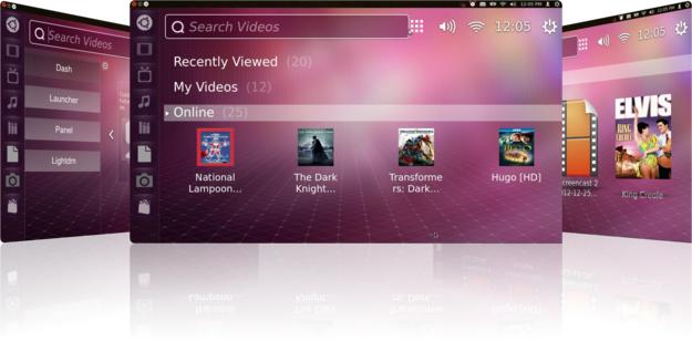 Ubuntu TV com interface Phone OSM