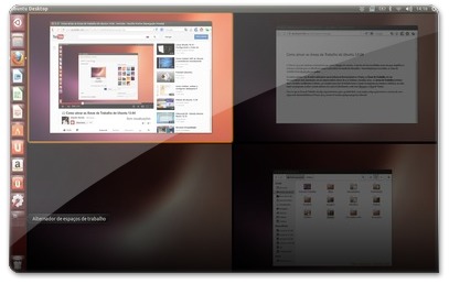 Como ativar as Áreas de Trabalho no Ubuntu 13.04