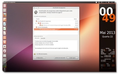 A Actualizar o Ubuntu para receber o Google Chrome 27