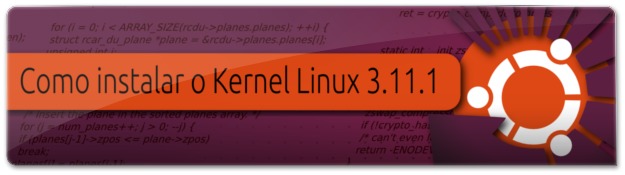 Lançado o Kernel Linux 3.11.1