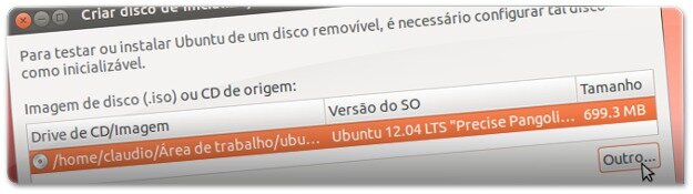Criador de Discos do UbunuM