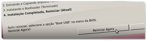 unetBootin Final ReiniciarM