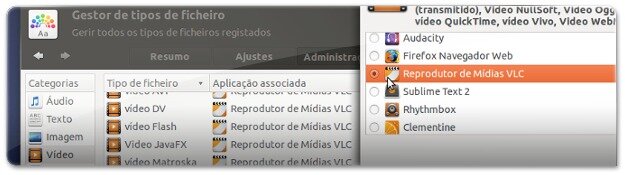 A mudar a aplicação pre-definida para todos os videos A mudar a aplicação pre-definida para todos os videos